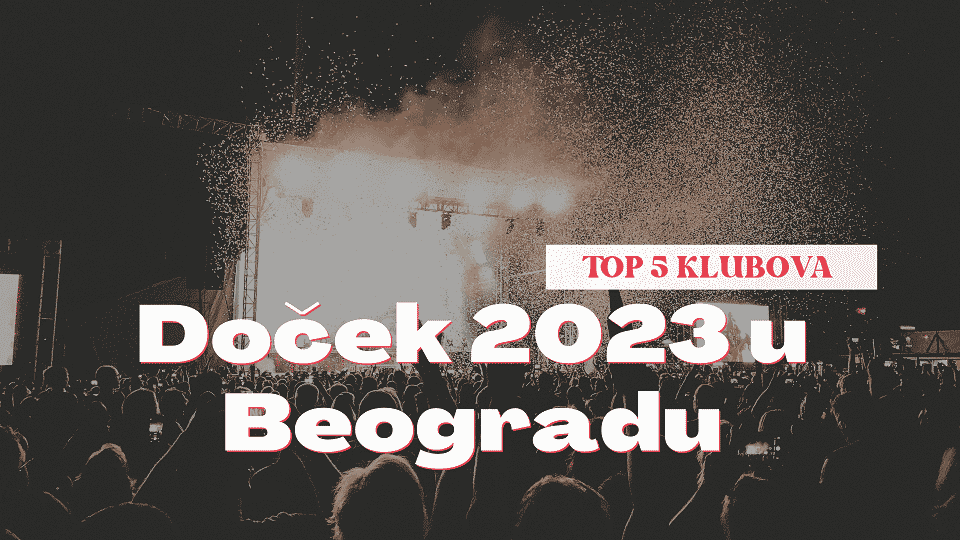 TOP 5 KLUBOVA Doček Nove godine, ludi provod u Beogradu